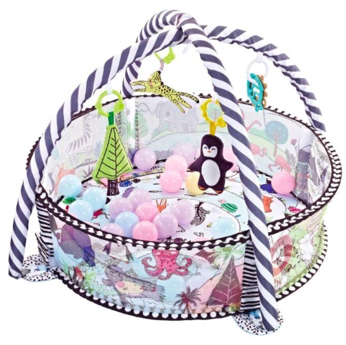 Covoras de joaca copii Kikka Boo Animals World