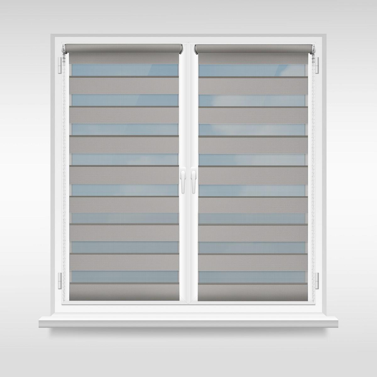 Jaluzele Msrolls Zi-Noapte Gri 2244/8 0.55x1.70 m