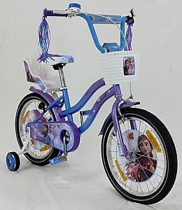 Bicicleta copii Frozen Blue/Purple