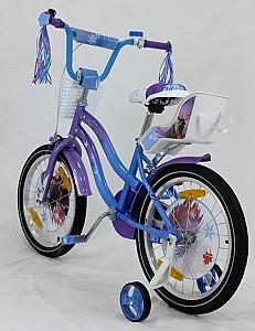 Bicicleta copii Frozen Blue/Purple