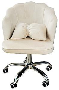 Fotoliu de birou MG-Plus 6833 (velour 3) Ivory