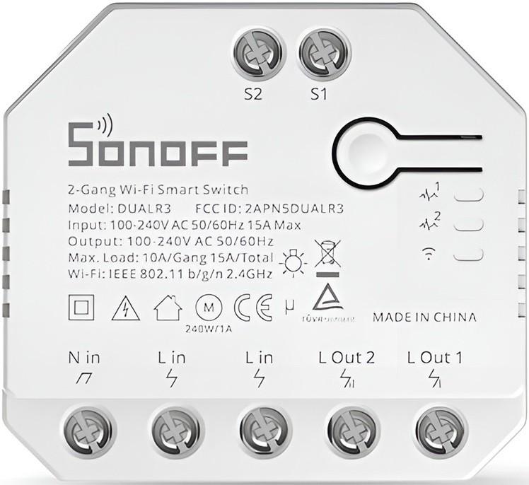 Smart Switch Sonoff DUALR3
