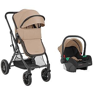 Carucior 3 in 1 Kikka Boo One Beige