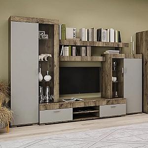 Living Sokme Mark 2.9m (Stejar Flagstone/Chincila Gri)