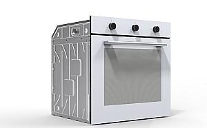 Cuptor electric incorporabil Tornado HM74 999 WH MATT