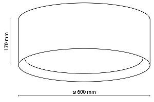 Lustra TK Lighting Juta 6584 Beige