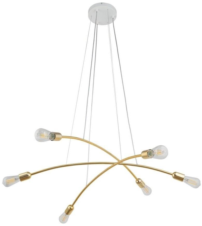 Lustra TK Lighting Helix 5621 Gold