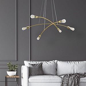 Lustra TK Lighting Helix 5621 Gold