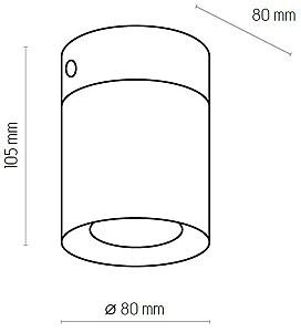 Corp de iluminat TK Lighting Vico 3406 White
