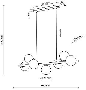 Lustra TK Lighting Estera (TK-5668)
