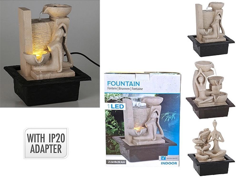 Decor pentru gradina H&S Havuz decorativ LED Yoga