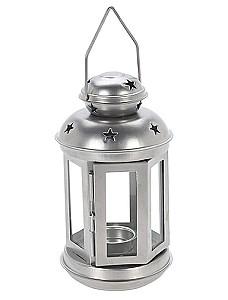 Suport pentru lumanari H&S 52529 Argintiu