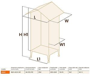 Colivie pentru pasari Ferplast Hemmy (F00029)