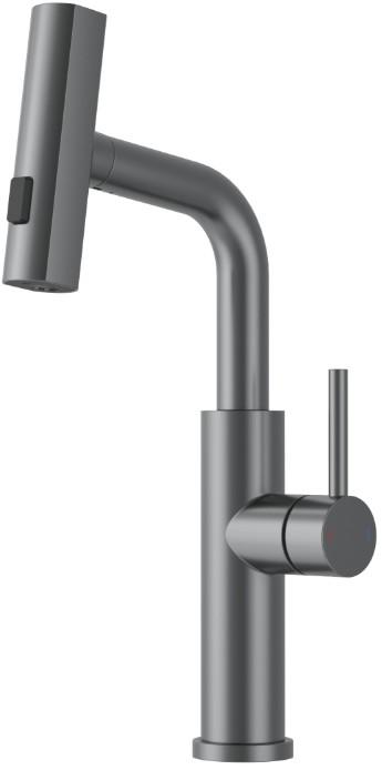 Robinet bucatarie Backer RAF 3281 GUN GREY