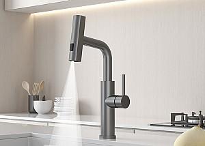 Robinet bucatarie Backer RAF 3281 GUN GREY