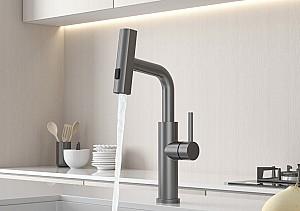 Robinet bucatarie Backer RAF 3281 GUN GREY