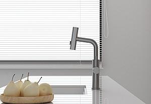 Robinet bucatarie Backer RAF 3281 GUN GREY