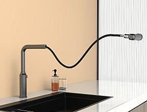 Robinet bucatarie Backer ADA 3447 GUN GREY