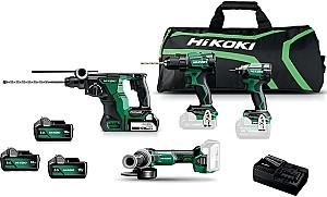Set de scule electrice Hitachi-HiKOKI DS18DE+WH18DC+G1813DA+DH1826DA
