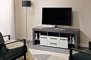 Tumba pentru televizor Ambianta City 1.6 m Gri