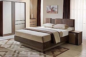 Set dormitor Ambianta Malta Nuc/Fungo