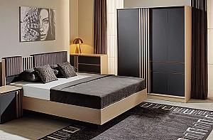 Set dormitor Ambianta Malta Cremona/Grafit