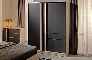 Set dormitor Ambianta Malta Cremona/Grafit