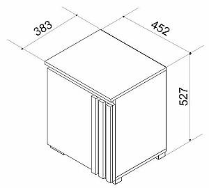 Set dormitor Ambianta Malta Cremona/Grafit