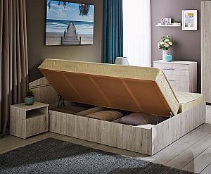 Set dormitor Ambianta Inter Alb-Samoa