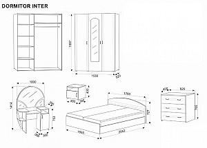 Masa de machiaj Ambianta Inter MT alb/samoa