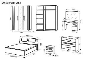 Set dormitor Ambianta Fenix Nuc