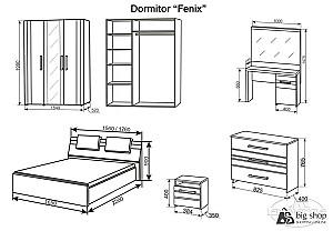 Dulap Ambianta Fenix Nuc 3D