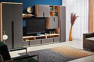 Dulap penal Ambianta Duet 0.4m (Bardolino-Gri)