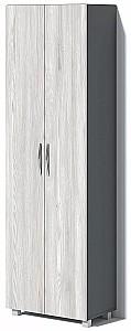 Dulap Ambianta Bruno 0.6 m Grafit/Alb Samoa