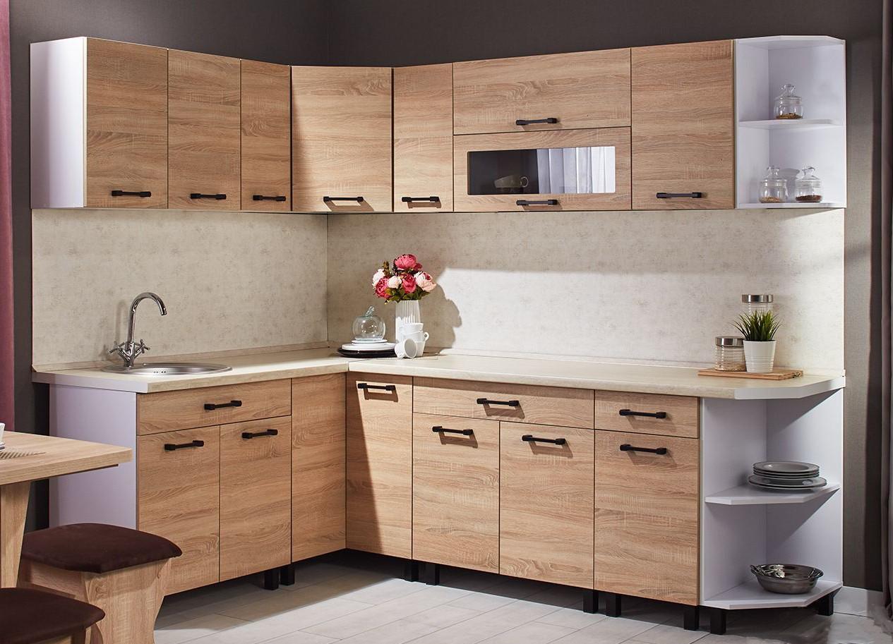 Set mobila bucatarie Ambianta Iris 1.7/2.4 m (bardolino)