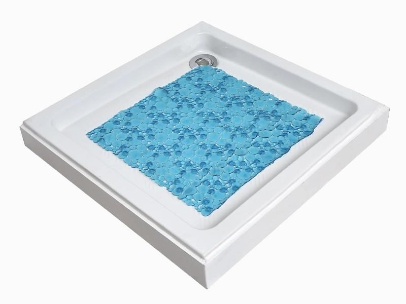 Covoras de baie Tendance Bubbles Verde-Albastru