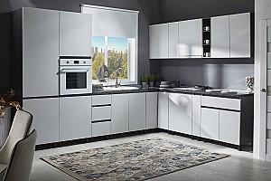 Set mobila bucatarie Ambianta Astra 3.3x2.5 m Alb