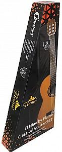 Chitara clasica Flame  El Nino Classic Natur Set