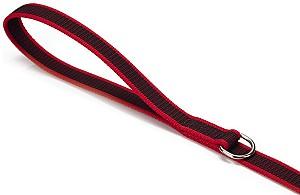 Ham pentru caini Beeztees K9 Antislip Leash + Handle Red 1000 (759132)