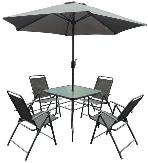 Set mobila de gradina Saska Garden 1055114 Grey