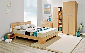 Pat Ambianta Bravo 1.6 m Cremona + Saltea Salt Confort Clasic 160x200