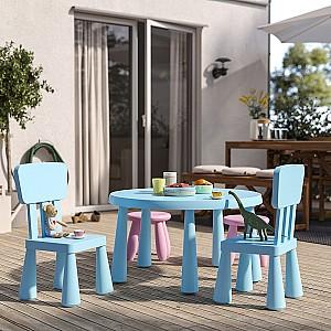 Masă de scris pentru copii IKEA Mammut 85cm Bleu