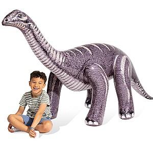 Jucarie interactiva Intex Triceratops și Brontosaurus gonflabil