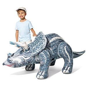 Jucarie interactiva Intex Triceratops și Brontosaurus gonflabil