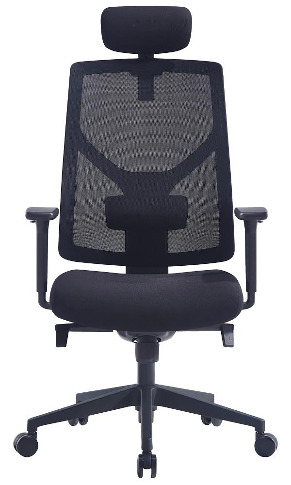 Fotoliu de birou CUSTÓ Parma Negru