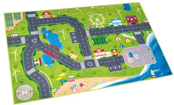 Covoras de joaca copii Hape Railworld