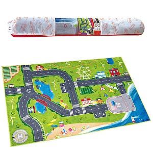 Covoras de joaca copii Hape Railworld