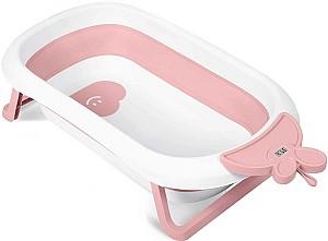 Cada pentru bebelusi RicoKids RK-282 728200 White/Pink