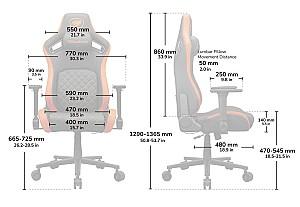 Fotoliu gaming Cougar Defensor Gray F