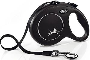 Ham pentru caini Beeztees Flexi New Classic Tape L Black 5m (756769)